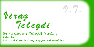 virag telegdi business card